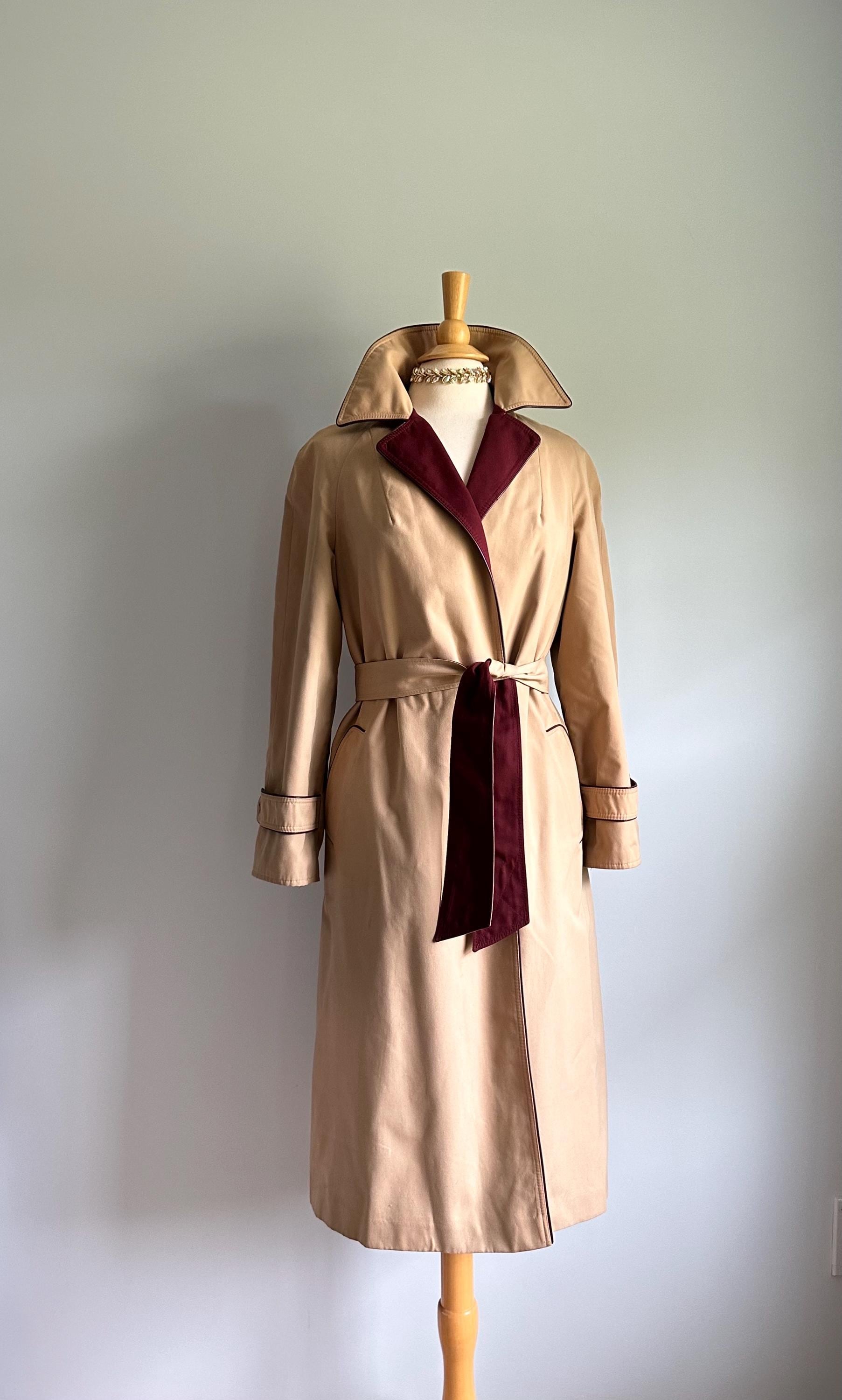 Vintage 1980s 1990s Does 1940s Etienne Aigner Khaki Tan and