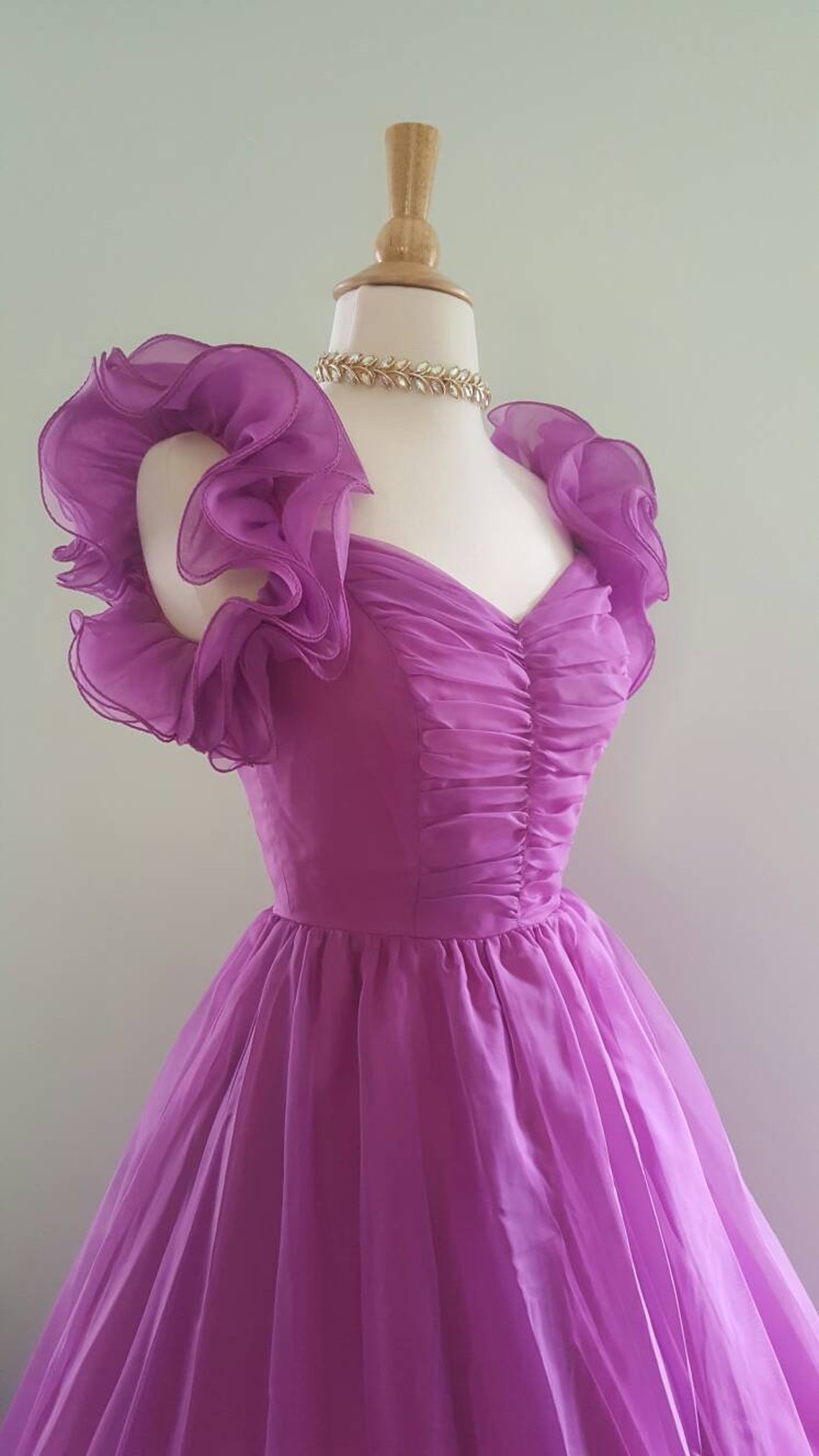 Vintage Paloma Dress Purple