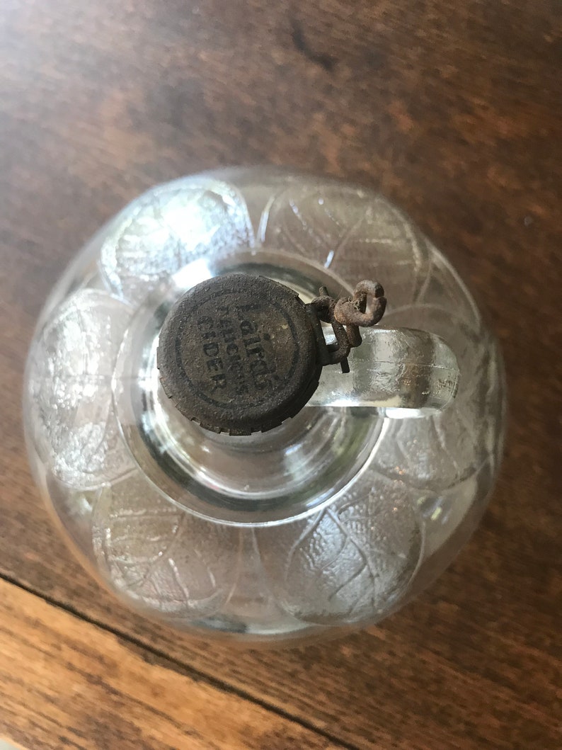 Vintage 1/2 Gallonlaird Apple Cider Bottle 1930s Original Cap Etsy