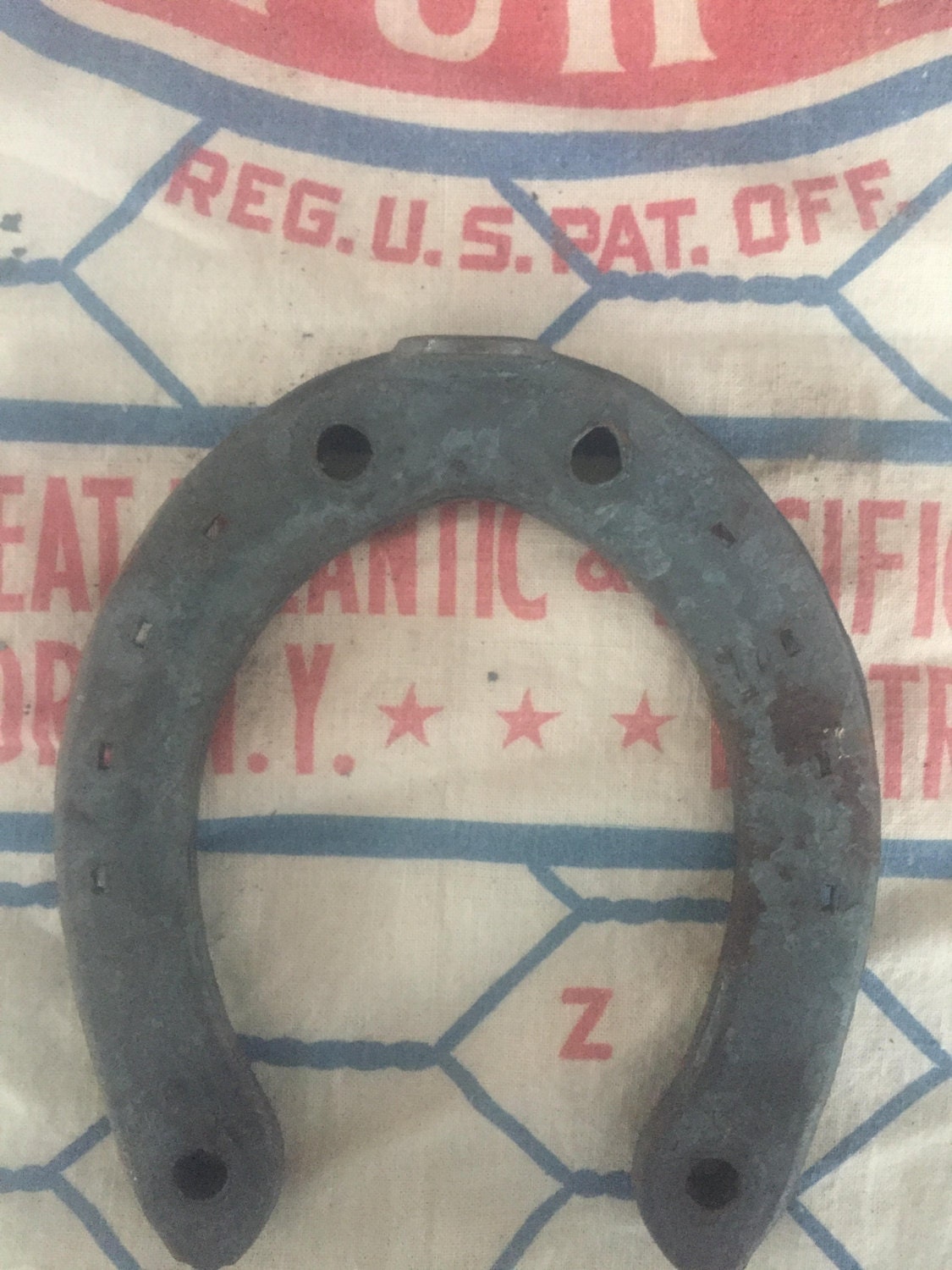 Set of Four Giant Grip Horseshoes Rural Collectible Vermont Etsy UK