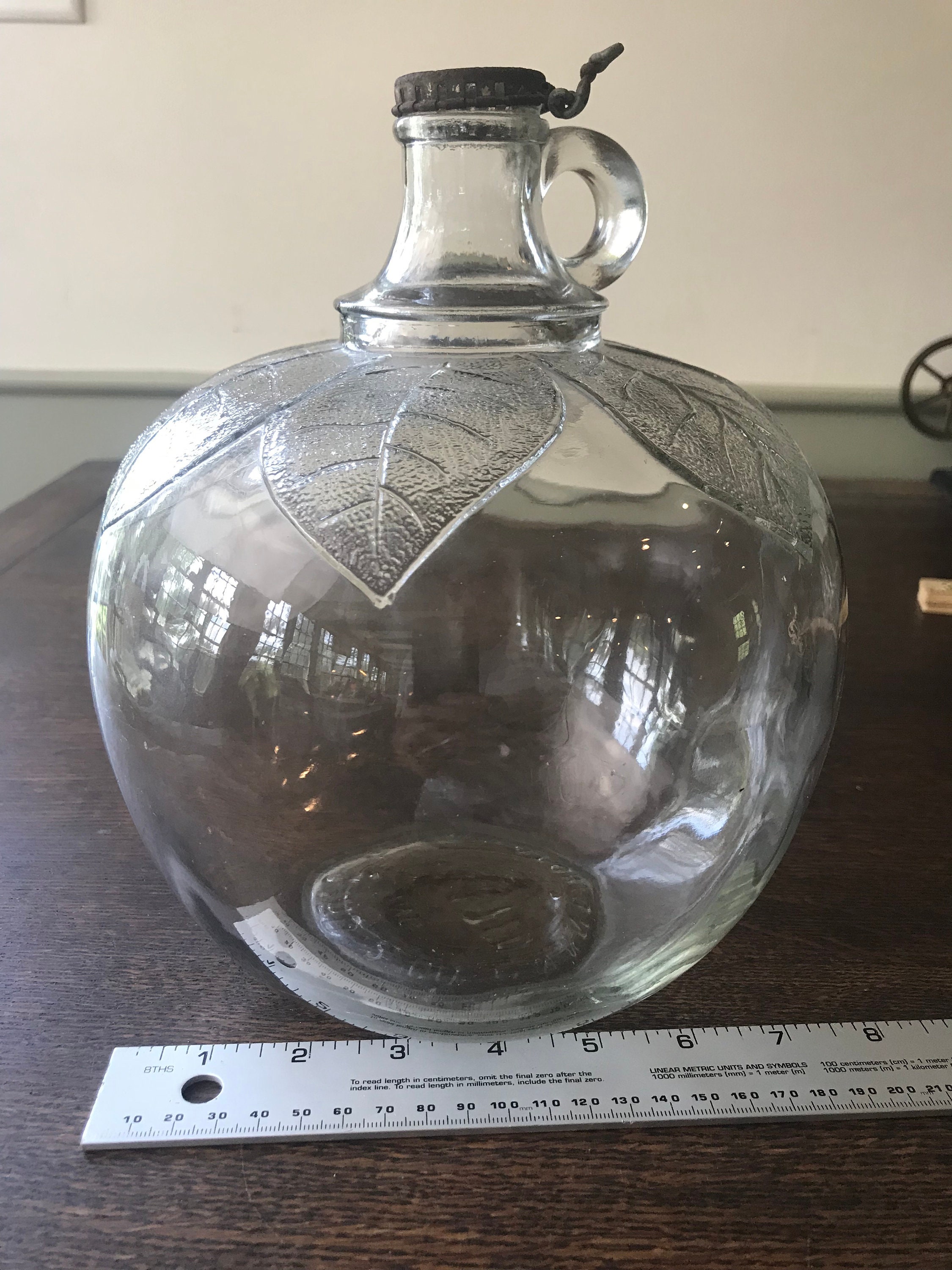 Vintage 1 Gallon Laird Apple Cider Bottle 1930s Original Cap Etsy.de