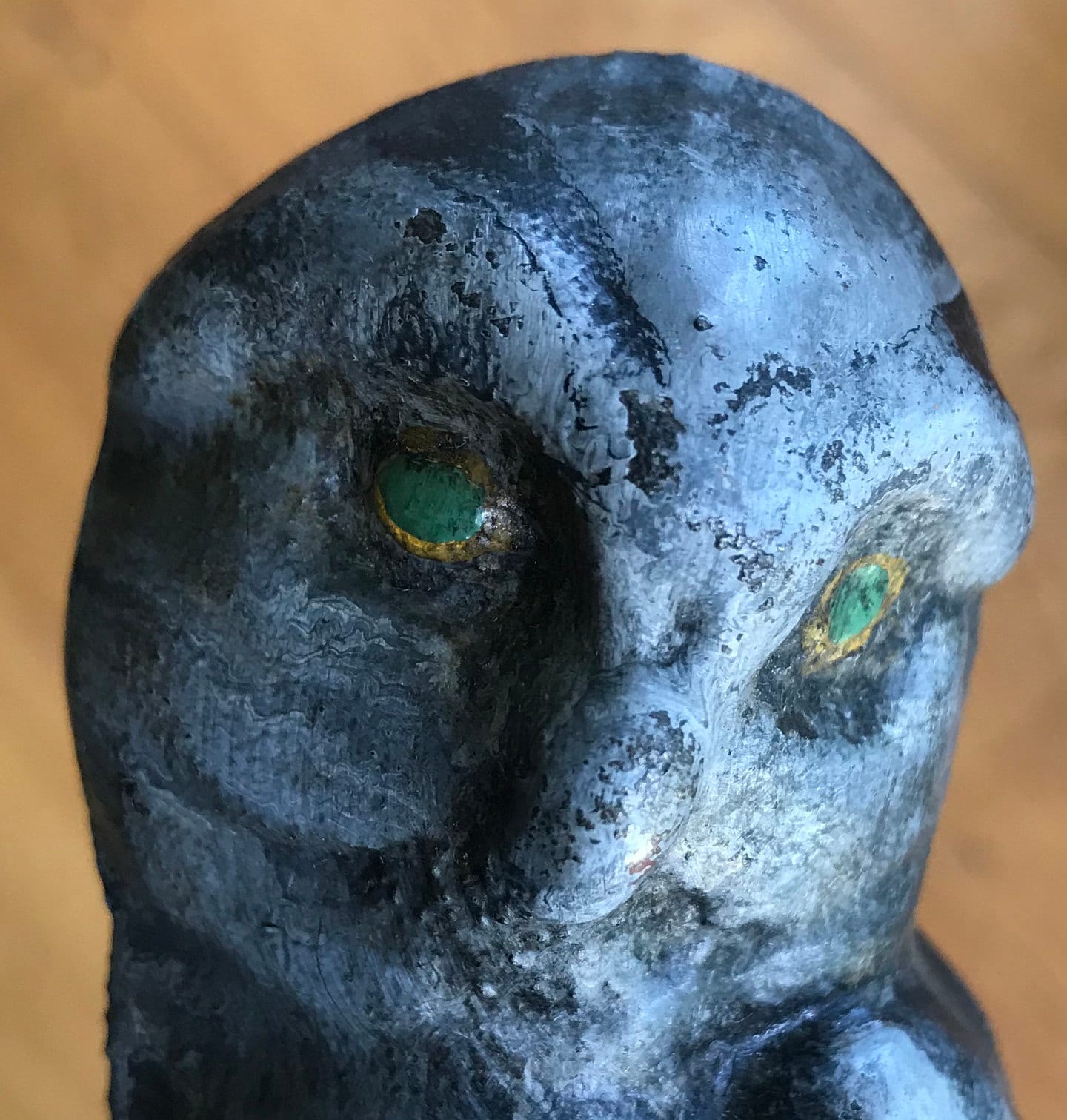 National Foundry Produced Cast Iron Owl Doorstop 1920