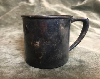 Lovely Silver Plate Baby Cup made by Community Silver