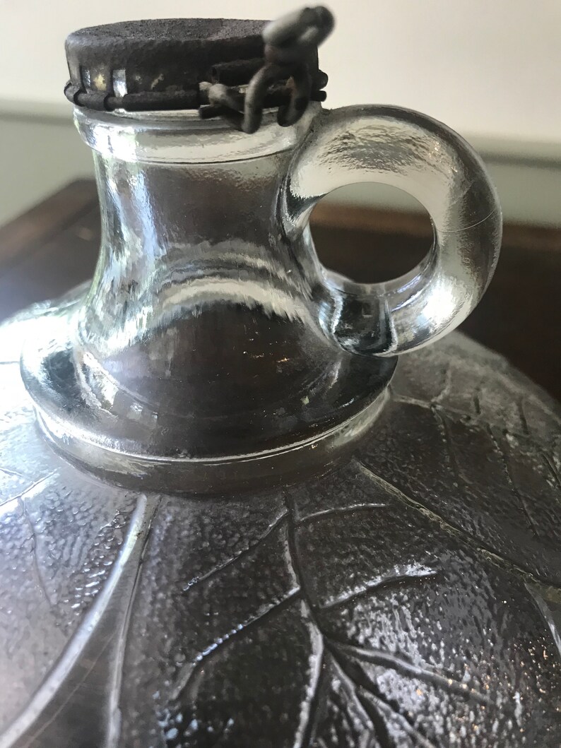 Vintage 1 Gallon Laird Apple Cider Bottle 1930s Original Cap Etsy