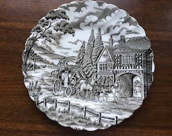 Vintage Fine Staffordshire Ironstone Royal Mail Plate