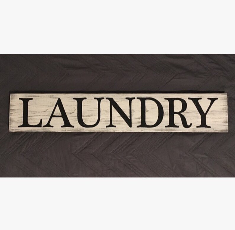 Free Shipping Big Laundry Wood Sign Laundry Room Sign | Etsy