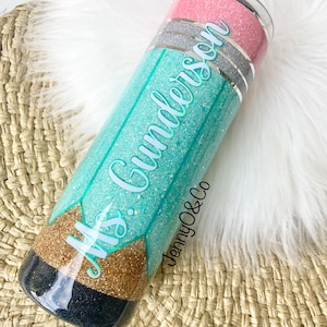 Pencil Tumbler, Teacher Tumbler, Homeschool Tumbler, Quarantine Tumbler, Professor Tumbler, Educator Tumbler, Educator Gift, Teacher Gift