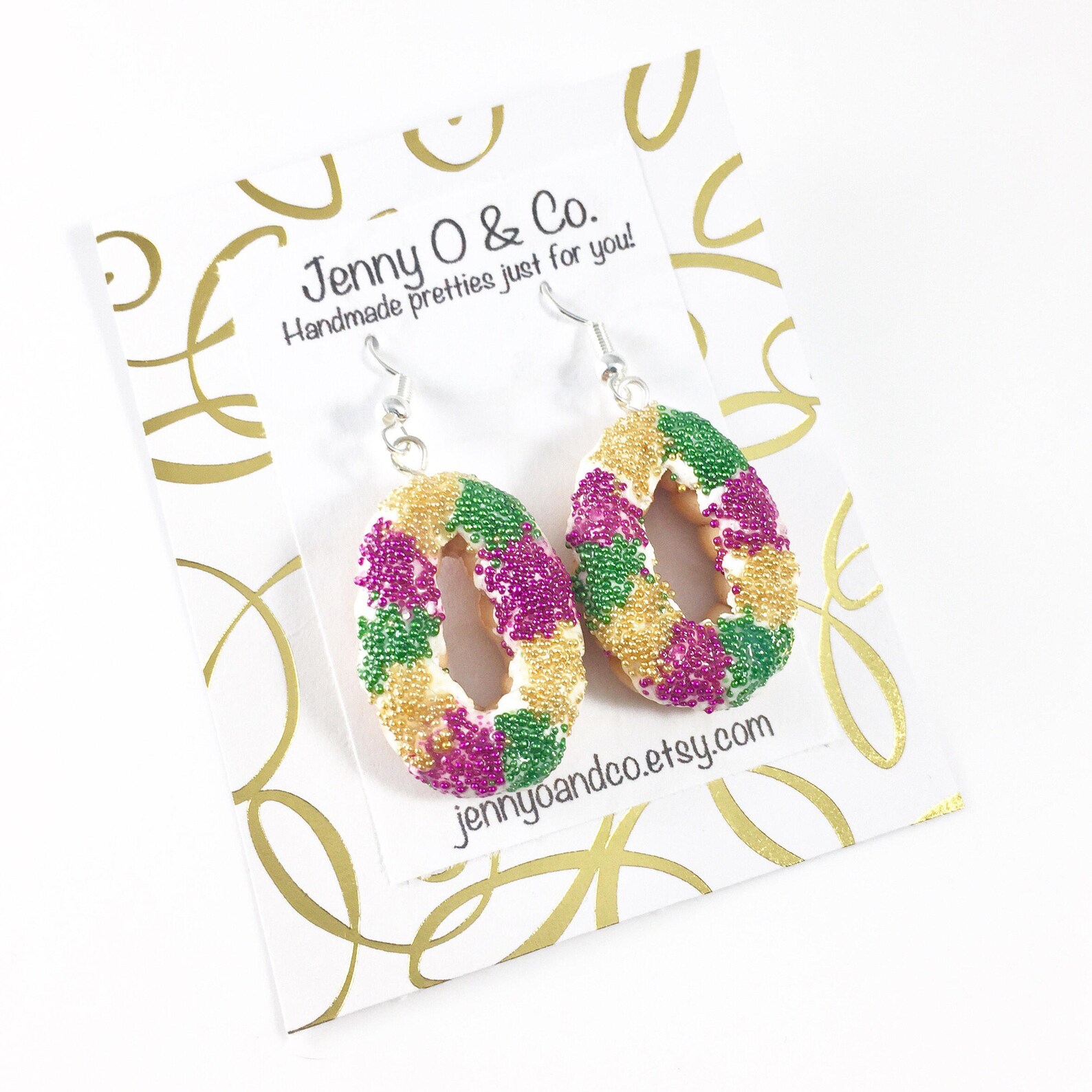 mardi gras earrings amazon
