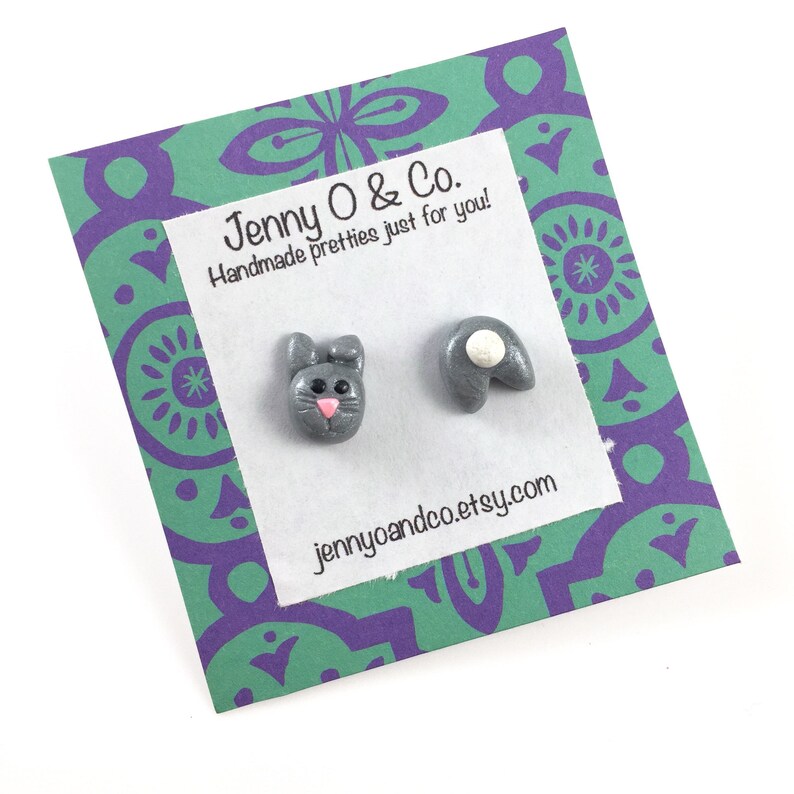 Golden Rabbits Pearl Stud Earrings Avon H15