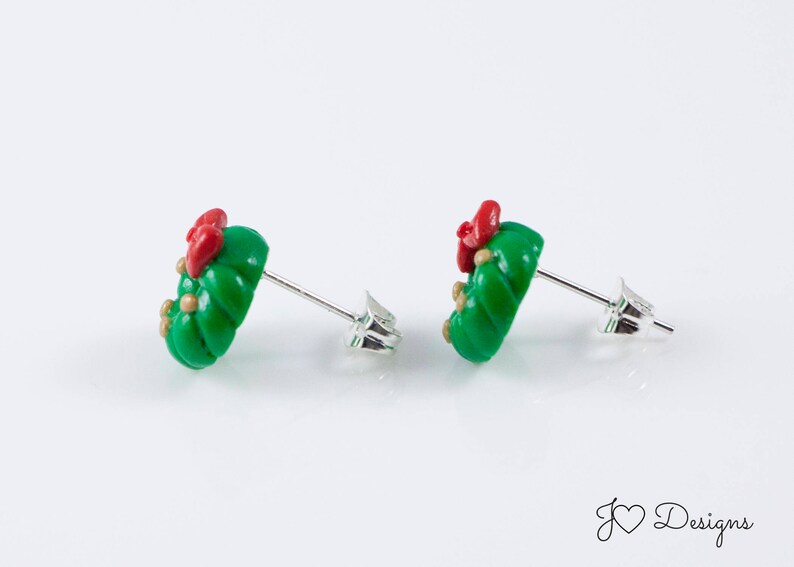 Wreath Earrings Wreath Studs Christmas Wreath Earrings Etsy