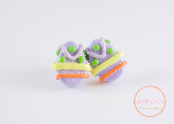 Easter Egg Earrings, Easter Earrings, Easter Egg Studs, Egg Earrings, Egg Studs, Easter Basket Stuffers, Easter Studs, Easter Gifts for her