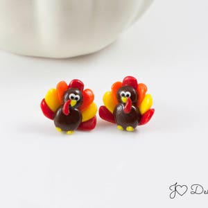 Kalkonörhängen, Thanksgiving-örhängen, Kalkonörhängen, Höstörhängen, Höstörhängen, Thanksgiving-örhängen, Thanksgivingsmycken, Leröhängen