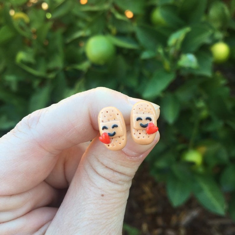 Bandage Earrings Nurse Earrings Doctor Earrings CNA Gift Etsy