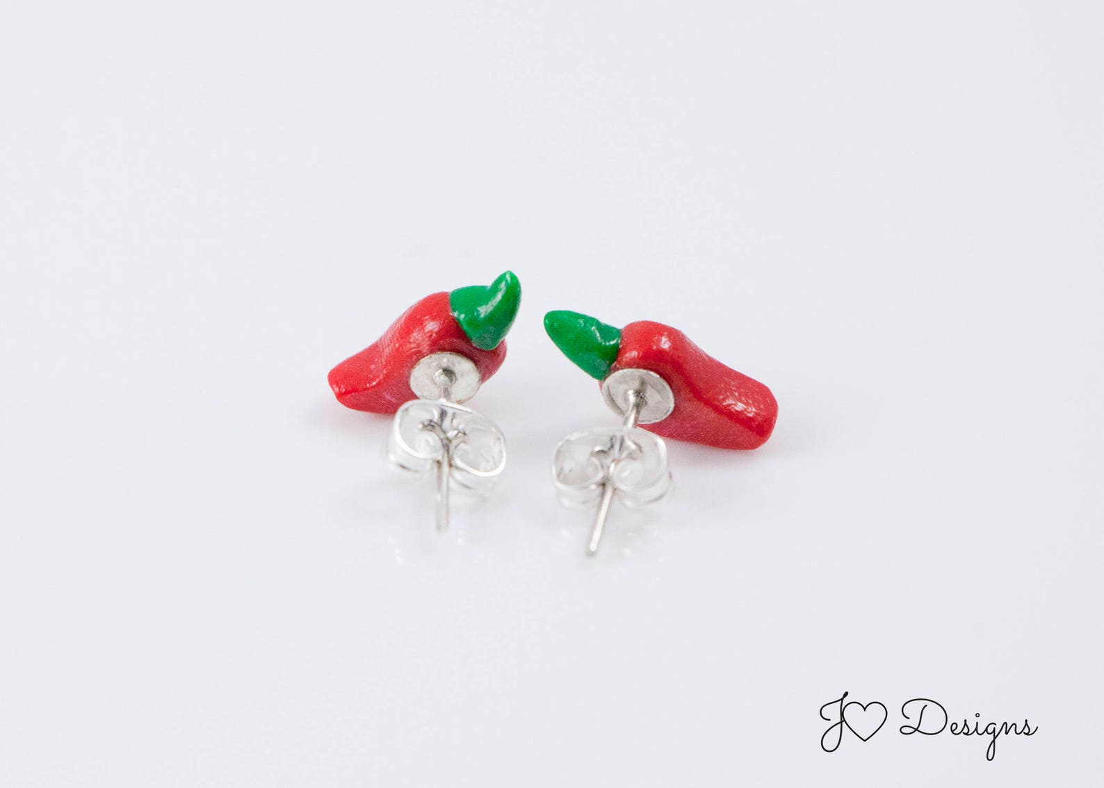 Pepper Earrings Chili Pepper Earrings Red Pepper Earrings Etsy
