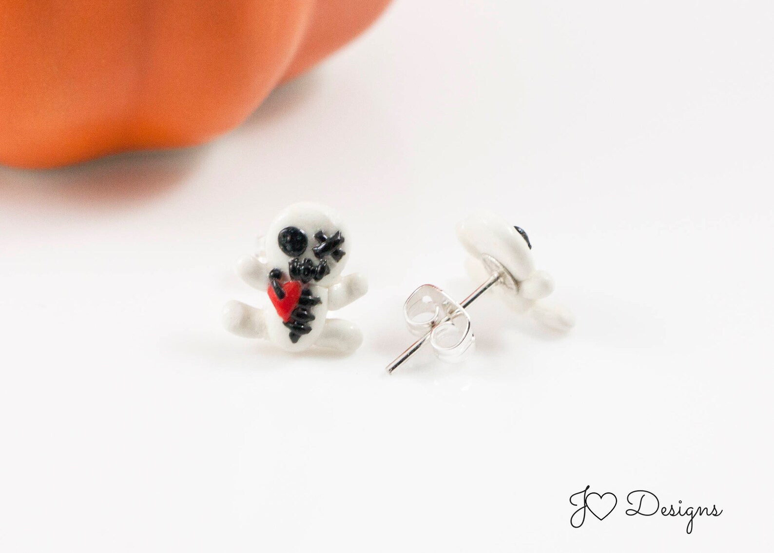 Voodoo Doll Earrings Voodoo Earrings Voodoo Doll Studs Etsy