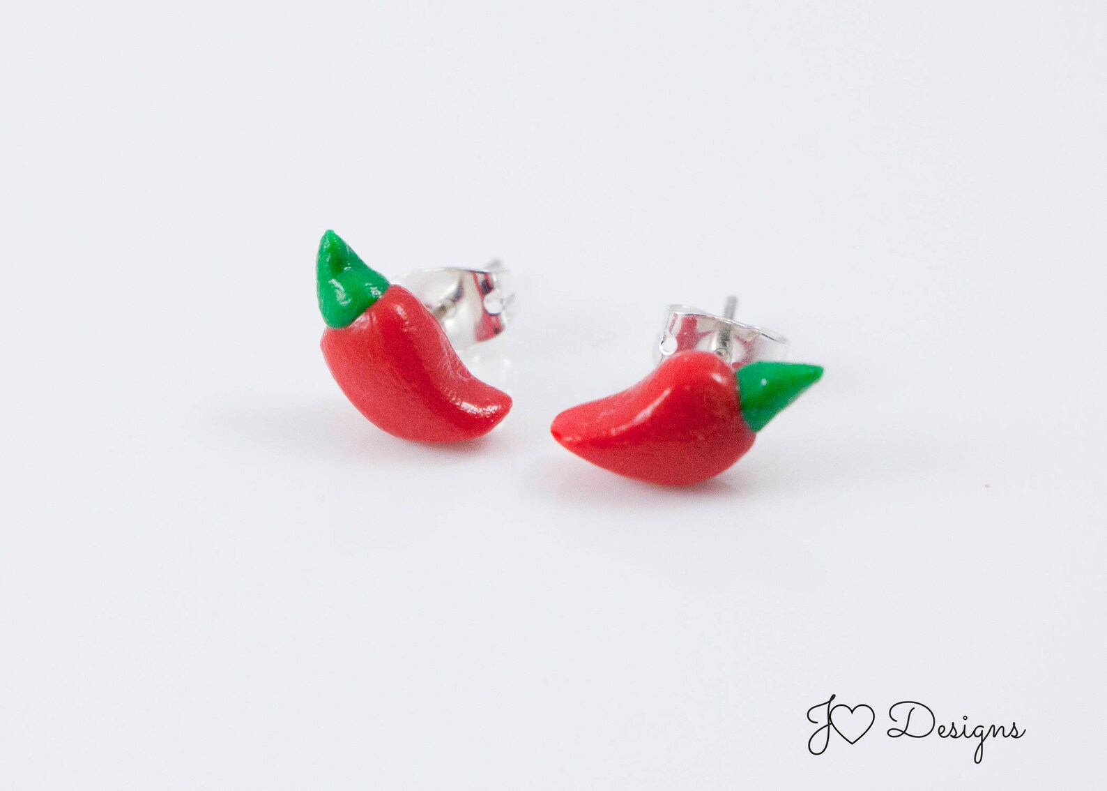 Pepper Earrings Chili Pepper Earrings Red Pepper Earrings Etsy