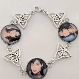 Handgemachtes Charmed Armband in Erinnerung an Shannen Doherty/Prudence Halliwell witchcraft jewelry