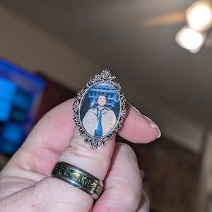 Cass inspired Supernatural Ring