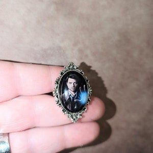 Cass inspired Supernatural Ring