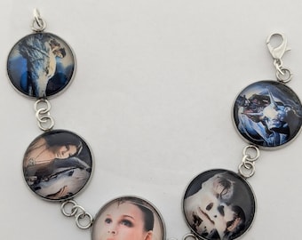 Pulsera de historia interminable hecha a mano