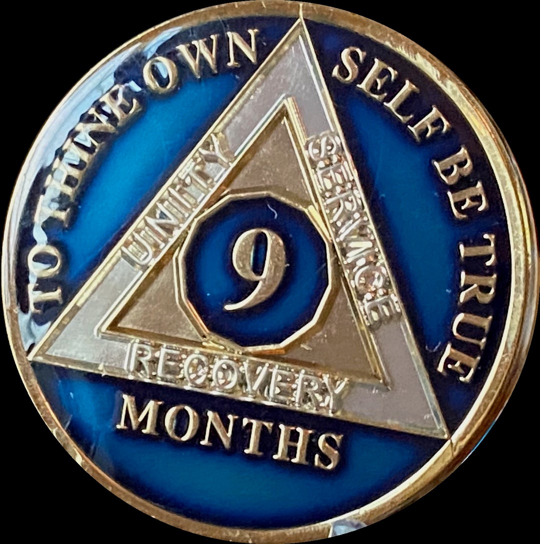 Cool Blue Fire Tri-Plate Recovery Medallion - View #13