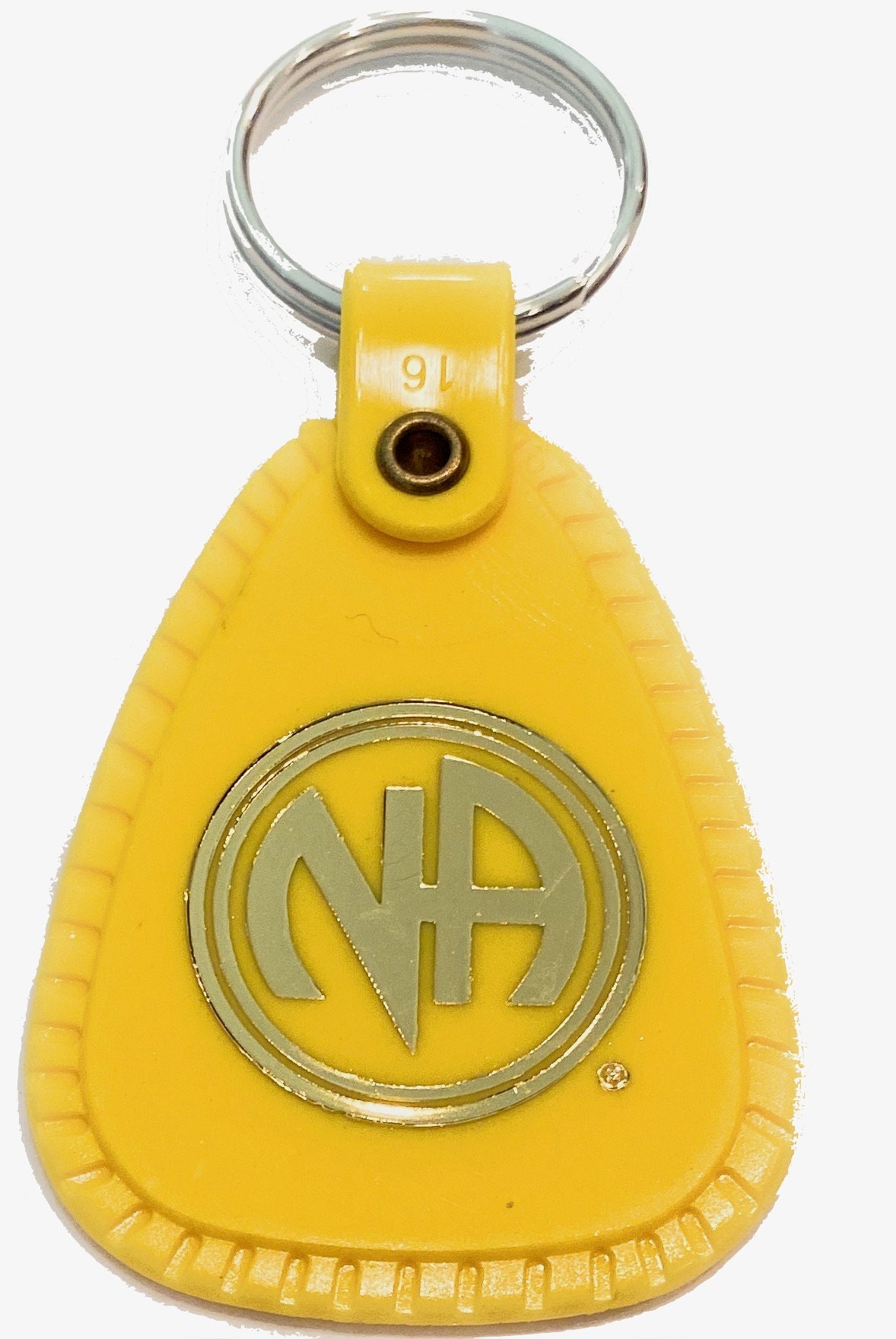 NA 9 Month Clean Time Keytag Yellow Color Nine Months Keychain - Etsy