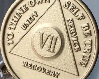 Lot de 33 médaillons AA en bronze que vous choisissez le mélange n'importe quelle année ou mois lot de jetons de sobriété