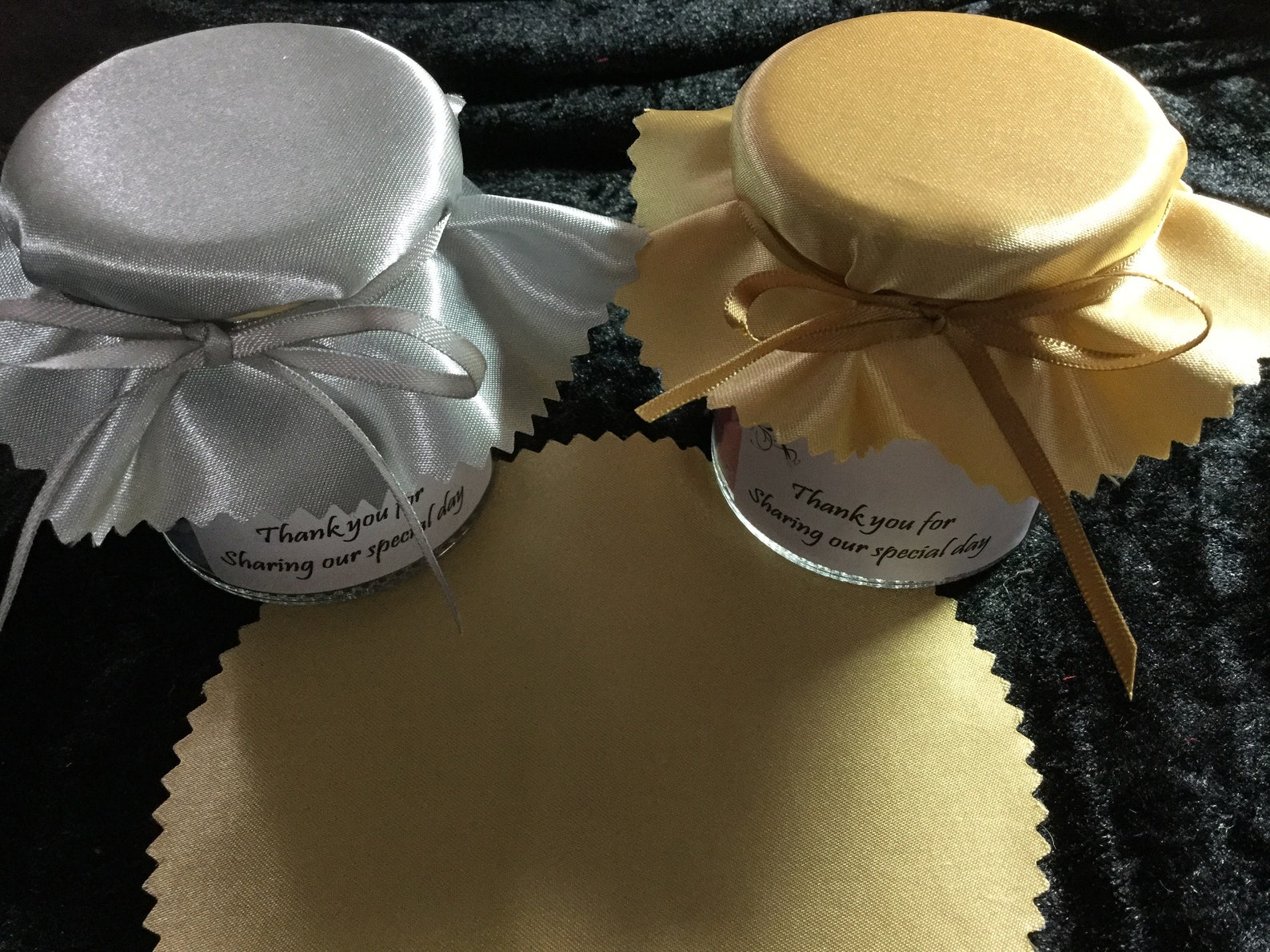 Jam Jar Lid Tops Fabric 3 Sizes Avalible Etsy