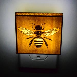 The Bee Night Light garden, insect, bug, bugs lantern image 6