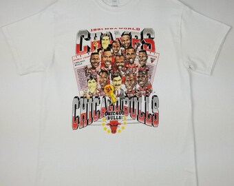 t shirt chicago bulls vintage