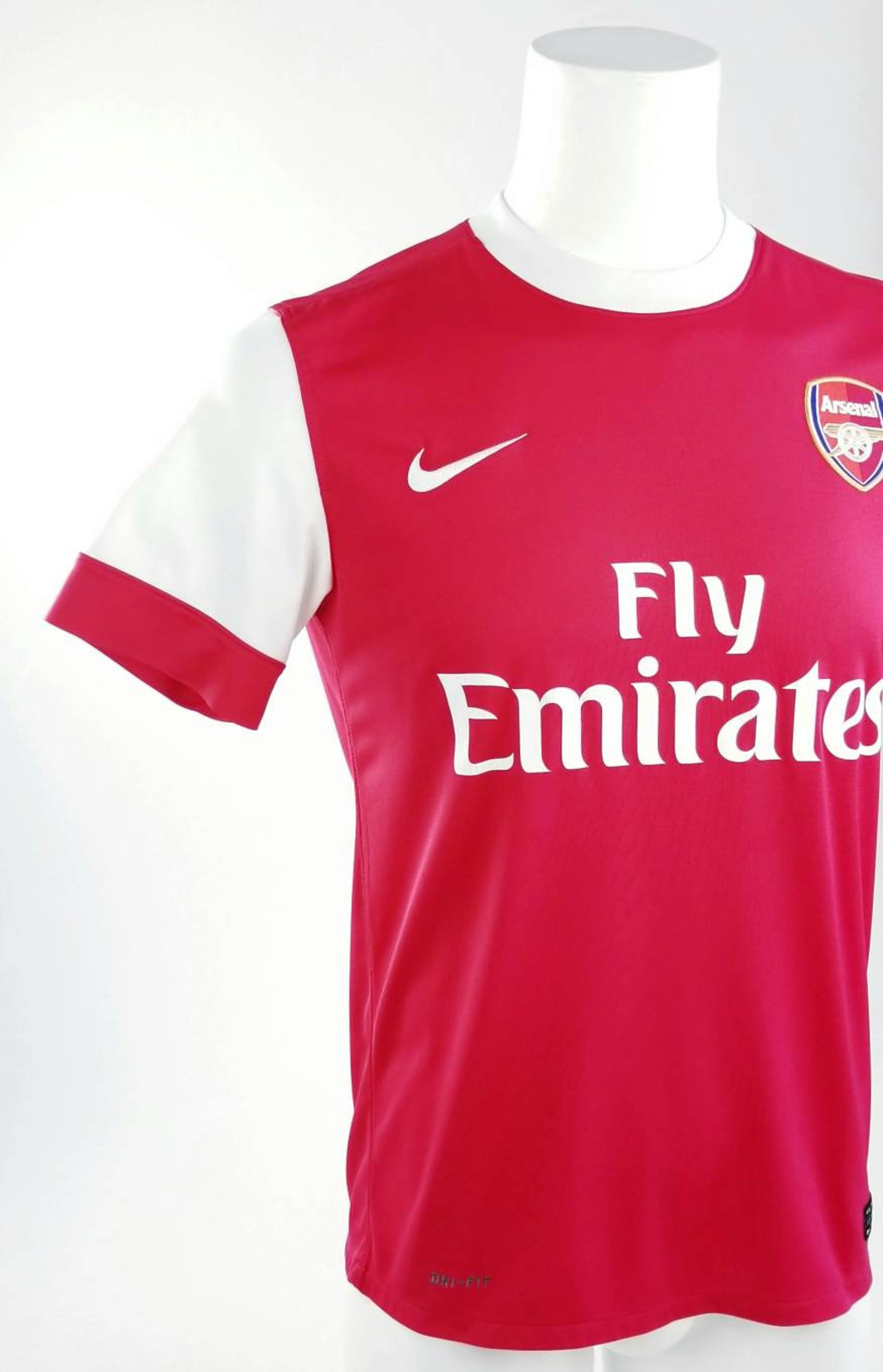 Vintage NIKE Arsenal FC Fly Emirates Fútbol Jersey. Tamaño Etsy