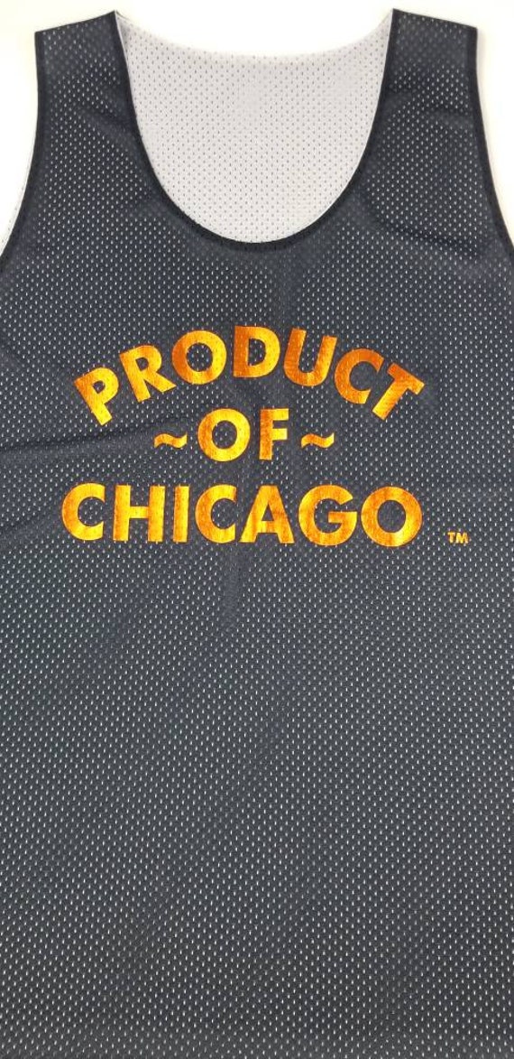 New Original Product Of Chicago Black Metallic Orange Etsy
