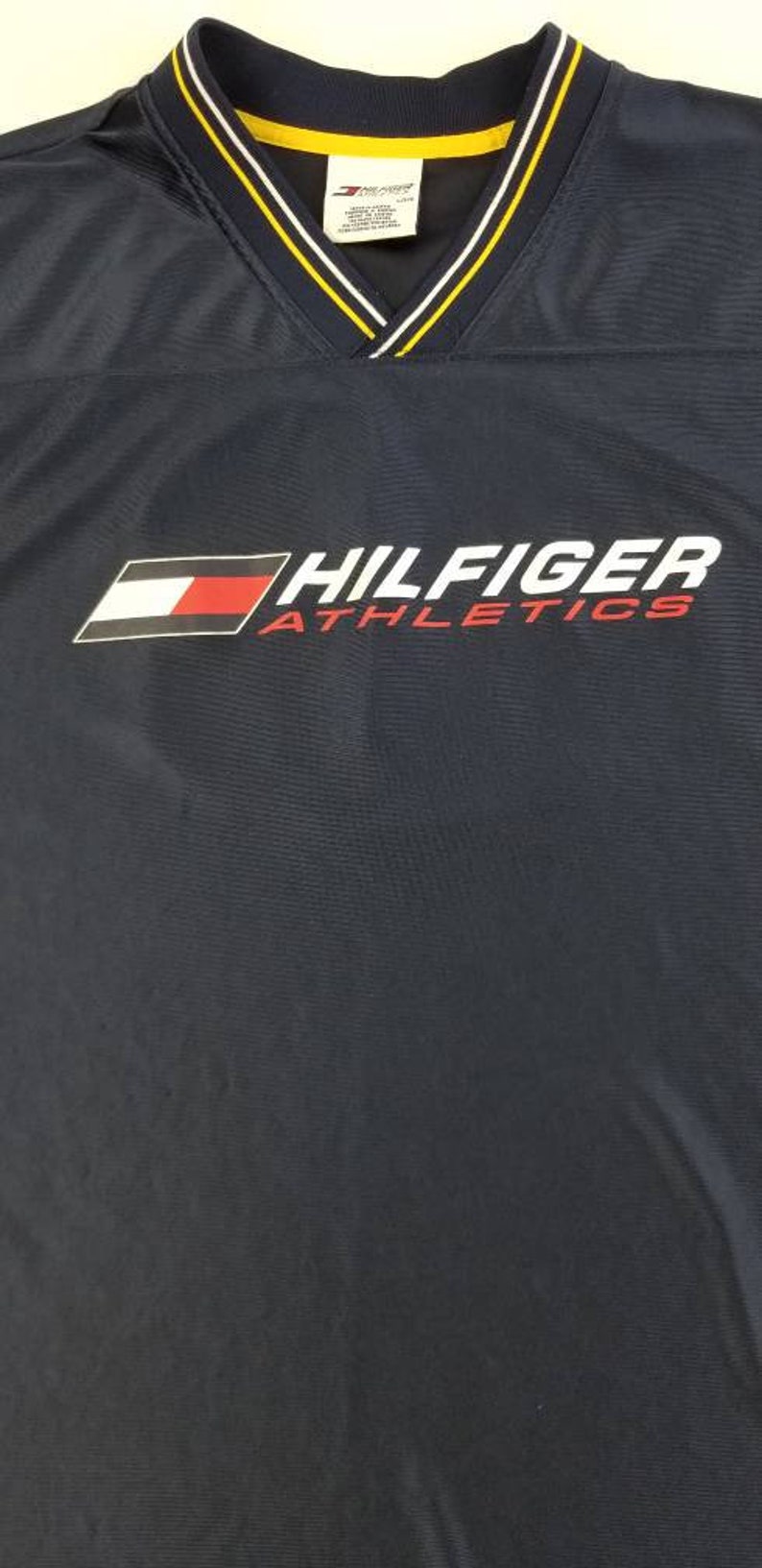 tommy hilfiger baseball jersey