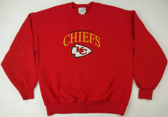 kansas city chiefs crew sweatshirt