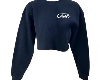 Rework Kansas City Chiefs Crop Tee - XS