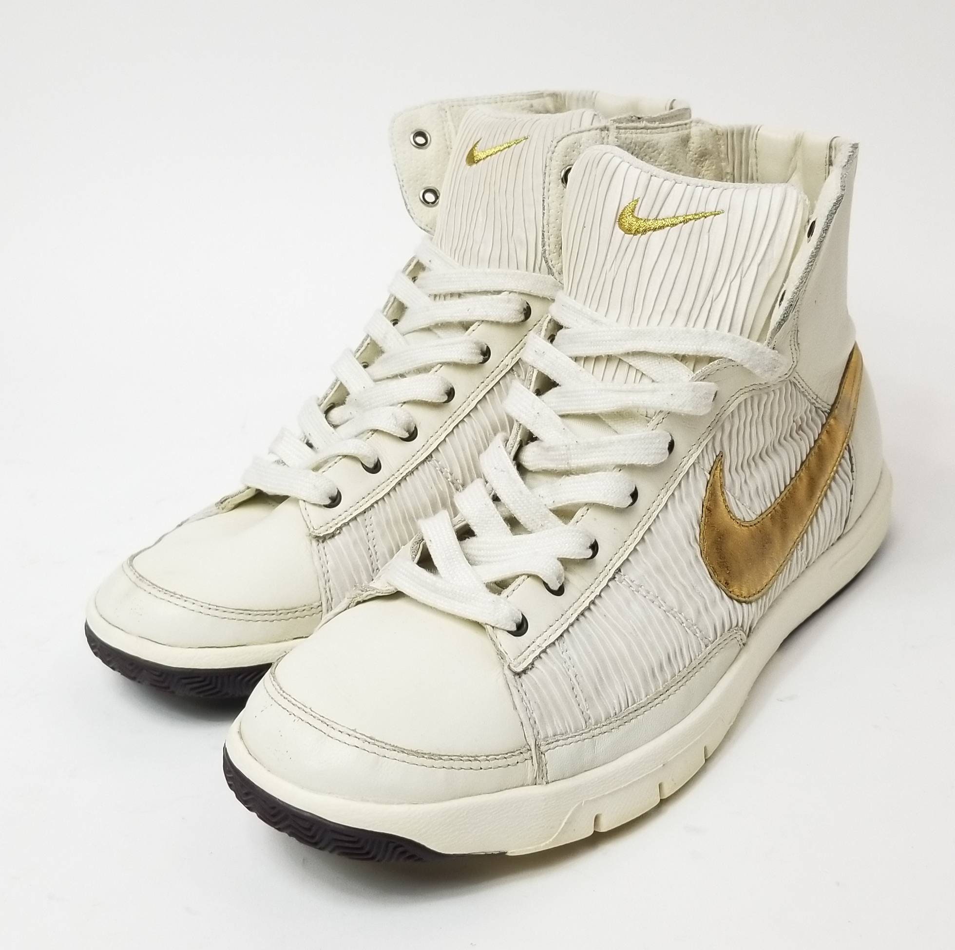 Vintage Nike Blazer Midsail Cream Gold Basketball - Etsy Australia