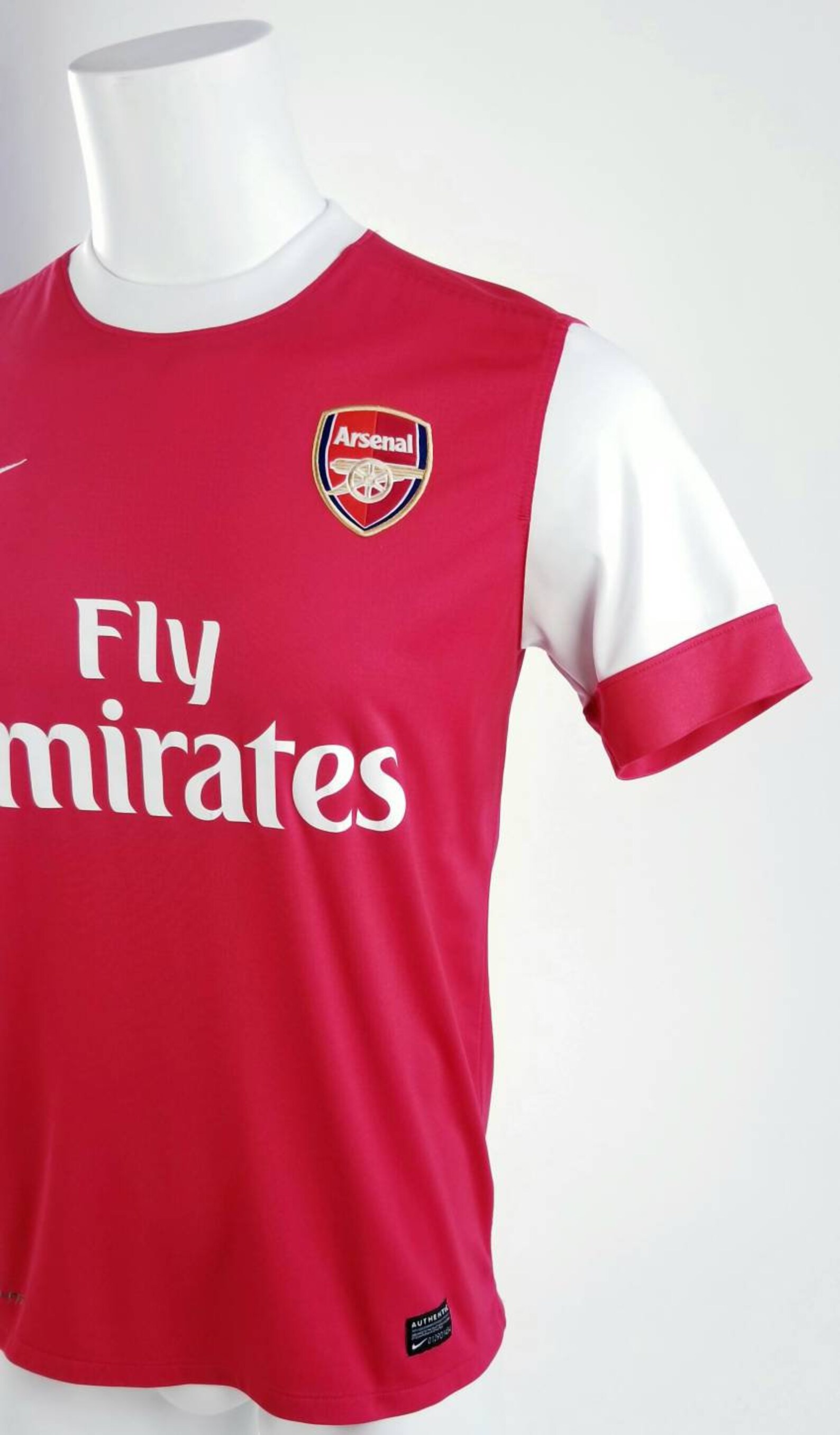 Vintage NIKE Arsenal FC Fly Emirates Fútbol Jersey. Tamaño Etsy