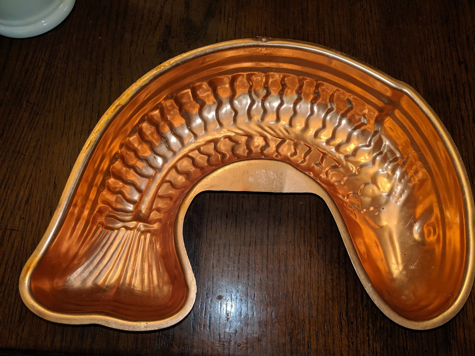 Vintage Copper Fish Pan / Fish Mold / Kitchen Decor / Copper / Etsy