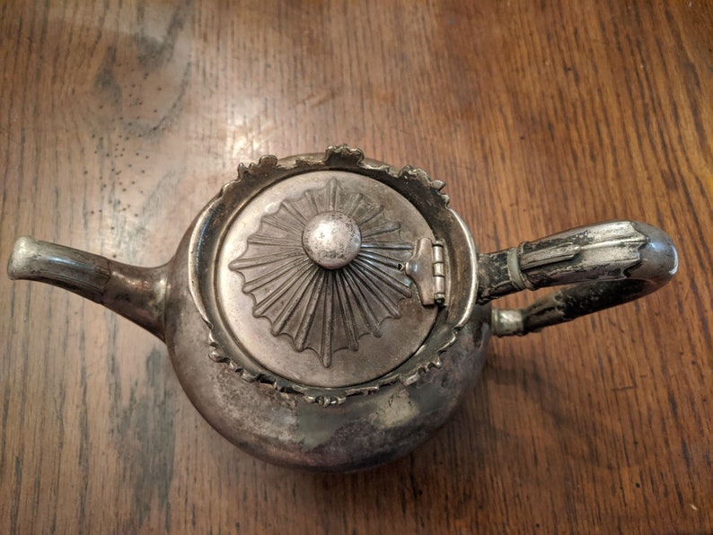 RARE Reed & Barton Silver Teapot / Hotel Teapot / Soldered Etsy