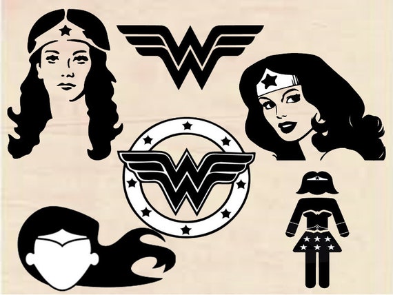 Download Wonder Woman Svg Superhero Svg Wonder Woman Dxf Files Etsy
