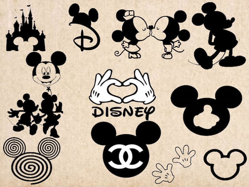 Download Disney Cutfiles For Silhouette Minnie Mouse Cutfiles Mickey Mouse Svg Cameo Cricut Disney Svg Clipart Disney World Cutfiles