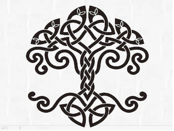 Tree Of Life Svg Tree Of Life Cutfiles Silhouette Cameo Etsy