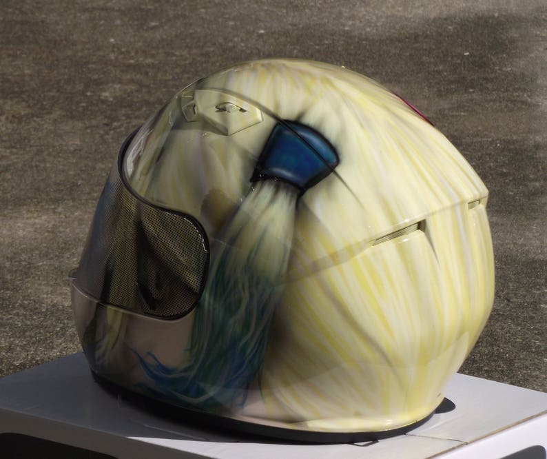 Harley Quinn Custom Painted Motorcycle Helmet Etsy