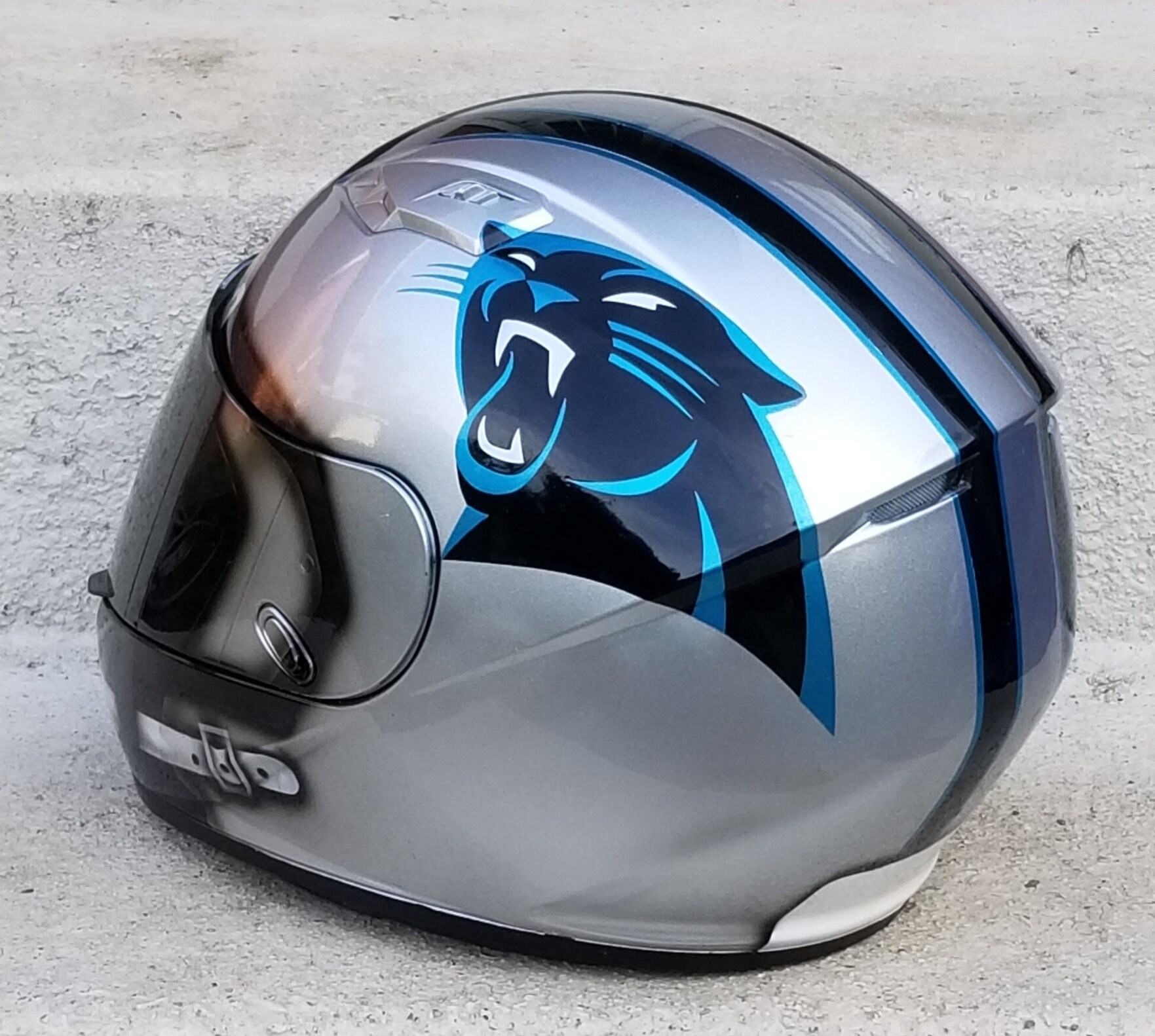 NFL style Jacksonville Jaguars Motorcycle Helmet Etsy