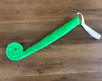 Chameleon tail. Curl up chameleon tail. Pascal Tail. Dress up tail. Costume tail.