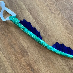 MINI Sea Monster Tail. Luca Alberto tail with fins.
