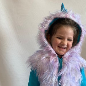 The Last Dragon Hoodie. Sisu Costume. Cosplay. Horns. Tail.