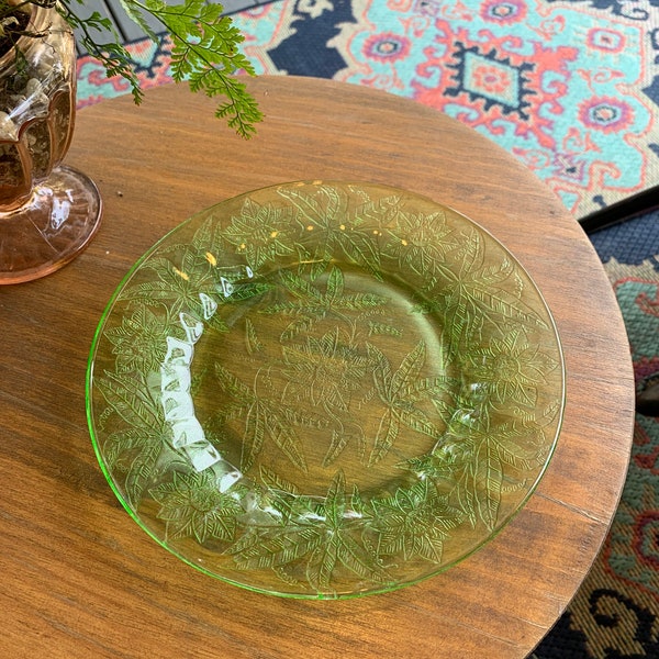 Floral Dinner Plate Etsy