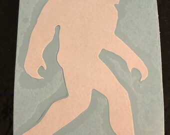 Big foot/sasquatch vinyl decal