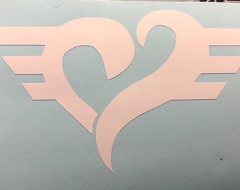 AF wingmoms logo window decal